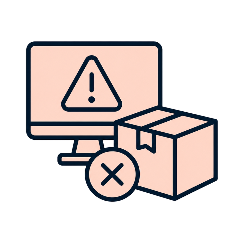 Back office inventory systems offline